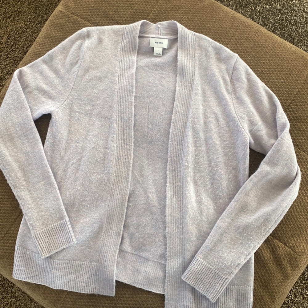 Lavender soft cardigan